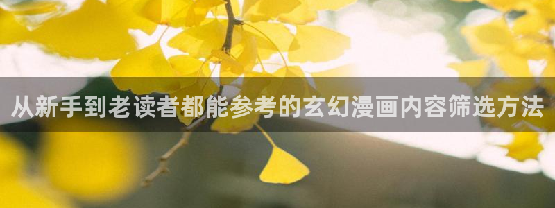 梦漫漫画漫画导航大全:从新手到老读者都能参考的玄幻漫画内容筛选方法