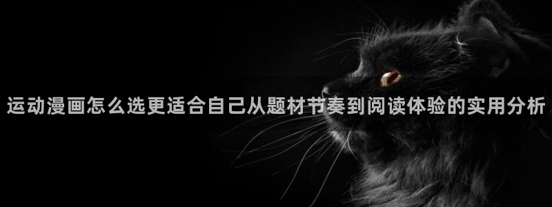 梦漫漫画阅读软件排行榜:运动漫画怎么选更适合自己从题材节奏到阅读体验的实用分析