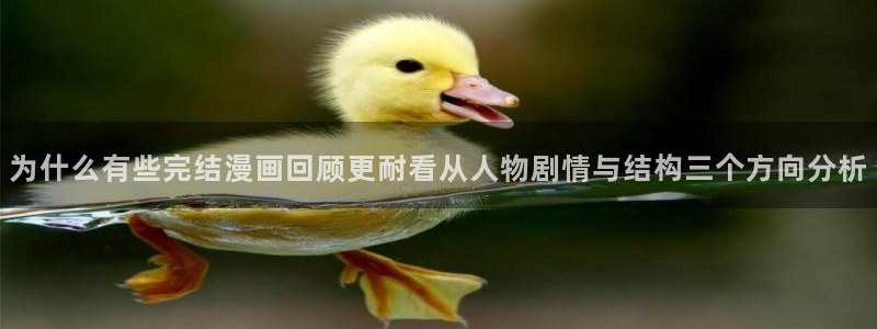 梦漫漫画漫画列表:为什么有些完结漫画回顾更耐看从人物剧情与结构三个方向分析